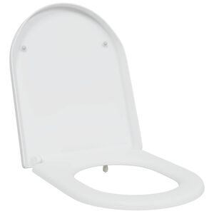 vidaXL Toaletn&iacute; prkno B&iacute;l&aacute; 49 x 36 x 4 cm Duroplast