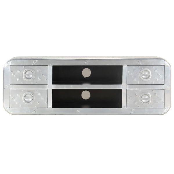 vidaXL Leteck&yacute; TV stolek vintage ve stylu letadla 120 x 30 x 40 cm