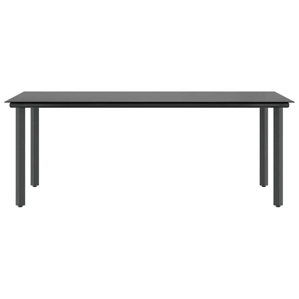 vidaXL 7d&iacute;ln&yacute; zahradn&iacute; j&iacute;deln&iacute; set s podu&scaron;kami hněd&yacute; polyratan sklo