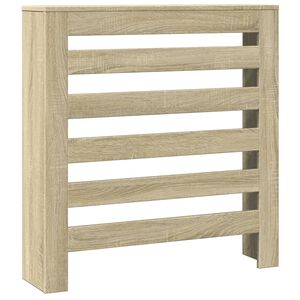 vidaXL Kryt na radi&aacute;tor dub sonoma 78 x 20 x 82 cm kompozitn&iacute; dřevo