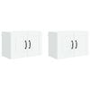 vidaXL N&aacute;stěnn&aacute; skř&iacute;ňka PORTO 2 pcs B&iacute;l&aacute; 60 x 31 x 40 cm