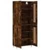 vidaXL Skř&iacute;ň highboard kouřov&yacute; dub 69,5 x 34 x 180 cm kompozitn&iacute; dřevo