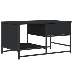 vidaXL Konferenčn&iacute; stolek čern&yacute; 85,5 x 51 x 45 cm kompozitn&iacute; dřevo