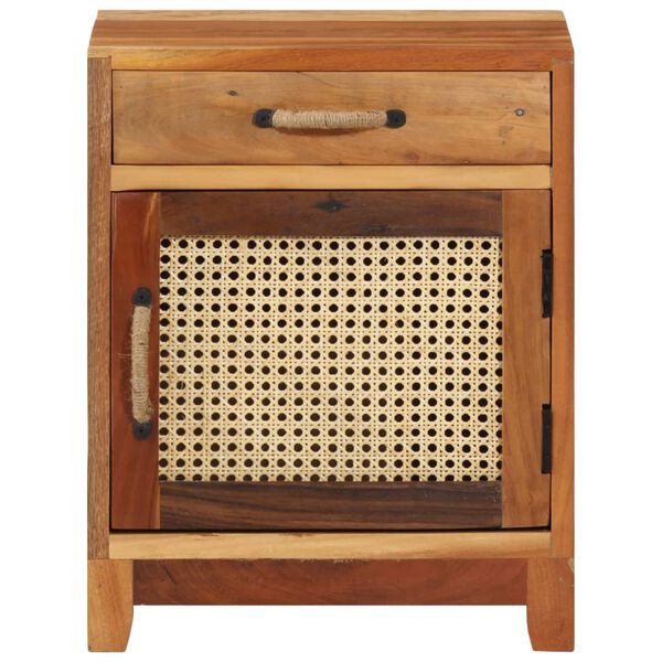 vidaXL Noční stolek 40 x 30 x 50 cm masivní recyklované dřevo