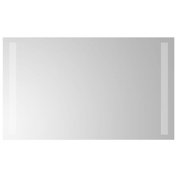 vidaXL Koupelnov&eacute; zrcadlo s LED osvětlen&iacute;m 30x60 cm