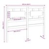 vidaXL Čelo postele &scaron;ed&eacute; 205,5 x 4 x 100 cm masivn&iacute; borovice