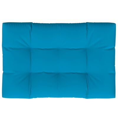 vidaXL Poduška na palety modrá 120 x 80 x 12 cm textil