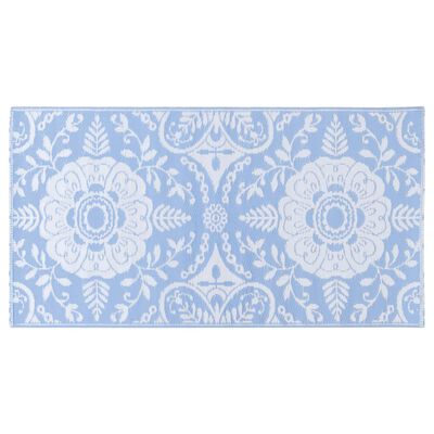 vidaXL Venkovní koberec bledě modrý 160 x 230 cm PP