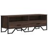 vidaXL TV skř&iacute;ňka hněd&yacute; dub 122 x 34 x 41 cm kompozitn&iacute; dřevo