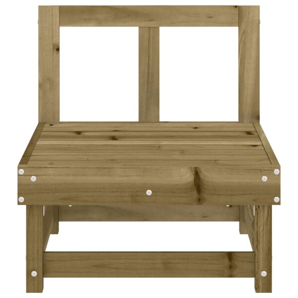 vidaXL Zahradn&iacute; středov&aacute; pohovka impregnovan&eacute; borov&eacute; dřevo