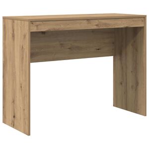 vidaXL Stůl Artisanov&yacute; dub 100 x 40 x 76 cm