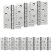 vidaXL Z&aacute;věs 16 ks 100 x 78 x 13 mm Stř&iacute;brn&aacute; Ocel