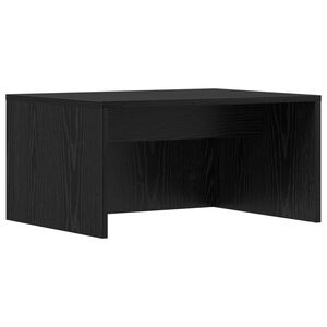 vidaXL N&aacute;stěnn&yacute; stolek Čern&yacute; dub Kompozitn&iacute; dřevo 60 x 45 x 30 cm