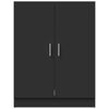 vidaXL Skříňka nad pračku černá 71 x 71,5 x 91,5 cm