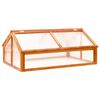 vidaXL Sklen&iacute;k hněd&aacute; 114 x 80 x 50 cm jedlov&eacute; dřevo