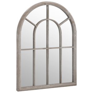 vidaXL Zahradn&iacute; zrcadlo p&iacute;skov&eacute; 60 x 45 cm železo pro použit&iacute; venku