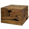 vidaXL Konferenčn&iacute; stolek, prav&yacute; teak, 50x50x35 cm, hněd&yacute;