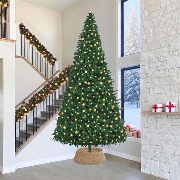 vidaXL V&aacute;nočn&iacute; obojek na stromek Hněd&aacute; 90 x 90 x 28 cm Mořsk&aacute; tr&aacute;va