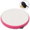 vidaXL Nafukovac&iacute; ž&iacute;něnka s pumpou 100 x 100 x 10 cm PVC růžov&aacute;