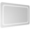 vidaXL Koupelnov&eacute; zrcadlo s LED osvětlen&iacute;m 50x80 cm