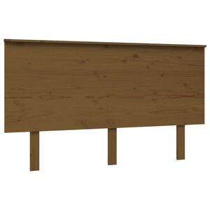 vidaXL Čelo postele medově hněd&eacute; 139 x 6 x 82,5 cm masivn&iacute; borovice