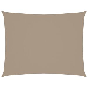 vidaXL St&iacute;n&iacute;c&iacute; plachta oxfordsk&aacute; l&aacute;tka obd&eacute;ln&iacute;kov&aacute; 2 x 3 m taupe