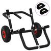 vidaXL SUP voz&iacute;k pro 2 surfy skl&aacute;dac&iacute; 90 kg hlin&iacute;k