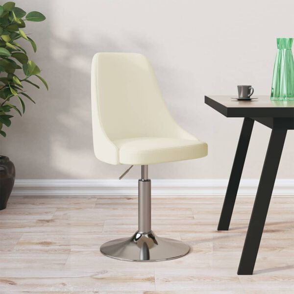 vidaXL Barov&aacute; židle kr&eacute;mov&aacute; textil