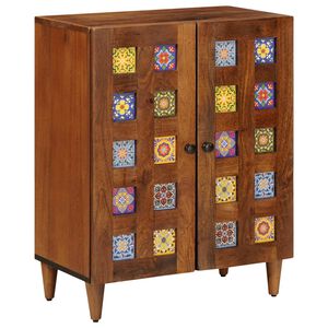 vidaXL Serv&iacute;rovac&iacute; skř&iacute;ň Vla&scaron;sk&yacute; ořech 60 x 33,5 x 75 cm