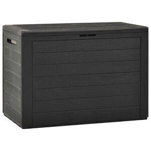 vidaXL Zahradn&iacute; &uacute;ložn&yacute; box antracitov&yacute; 78 x 44 x 55 cm
