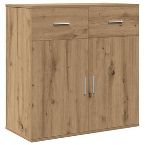 vidaXL Serv&iacute;rovac&iacute; skř&iacute;ň Artisanov&yacute; dub 78 x 38 x 80 cm