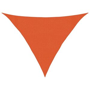vidaXL St&iacute;n&iacute;c&iacute; plachta 160 g/m&sup2; oranžov&aacute; 3 x 3 x 4,2 m HDPE