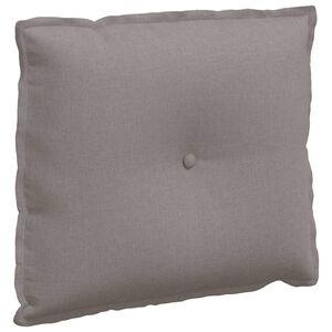 vidaXL Pol&scaron;t&aacute;ř na z&aacute;da Taupe 60 x 19 x 50 cm textil