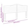 vidaXL Čelo postele Sonoma dub 200 cm Kompozitn&iacute; dřevo