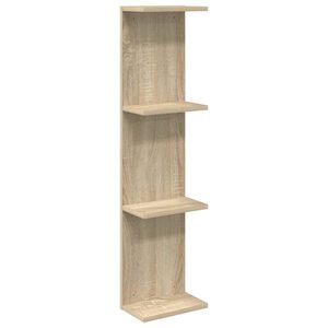 vidaXL N&aacute;stěnn&aacute; polička Dub sonoma 25 x 15 x 100 cm Kompozitn&iacute; dřevo