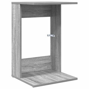 vidaXL Bočn&iacute; stůl &Scaron;ed&aacute; Sonoma 40 x 38 x 62,5 cm Kompozitn&iacute; dřevo