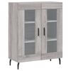 vidaXL Skř&iacute;ň highboard &scaron;ed&aacute; sonoma 69,5 x 34 x 180 cm kompozitn&iacute; dřevo