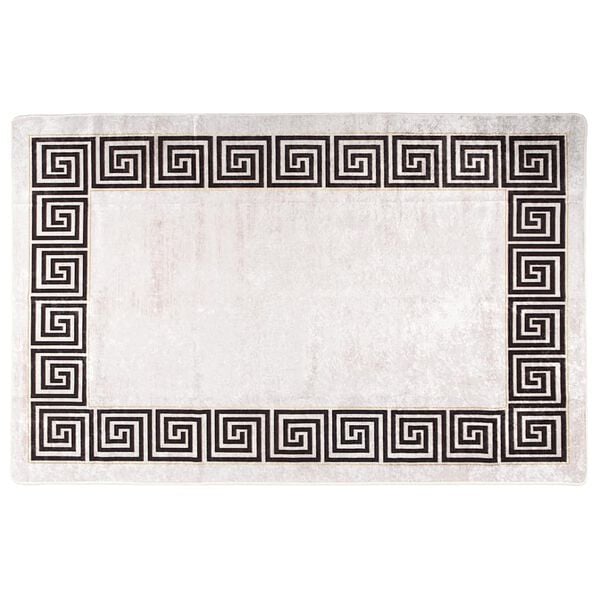 vidaXL Koberec prateln&yacute; 80 x 150 cm světle b&eacute;žov&yacute; protiskluzov&yacute;