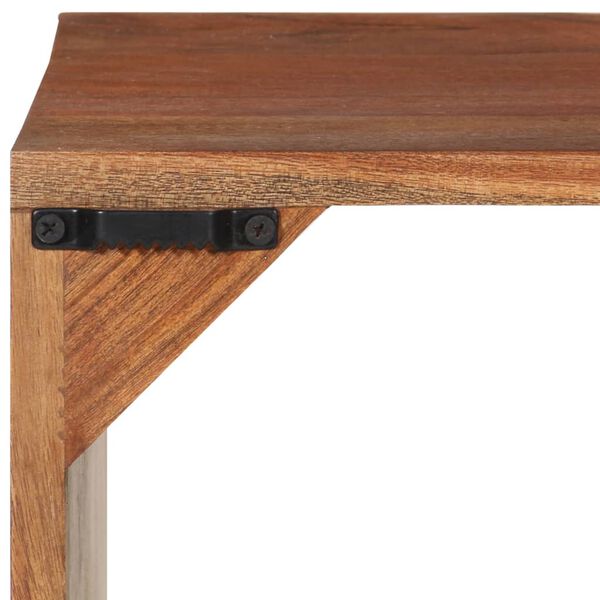 vidaXL Nástěnná police 40 x 30 x 40 cm masivní akáciové dřevo