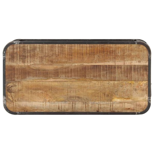 vidaXL Konferenčn&iacute; stolek 100 x 50 x 35 cm masivn&iacute; mangovn&iacute;kov&eacute; dřevo