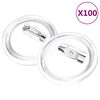 vidaXL Placky se &scaron;pendl&iacute;ky 100 setů akryl 25 mm