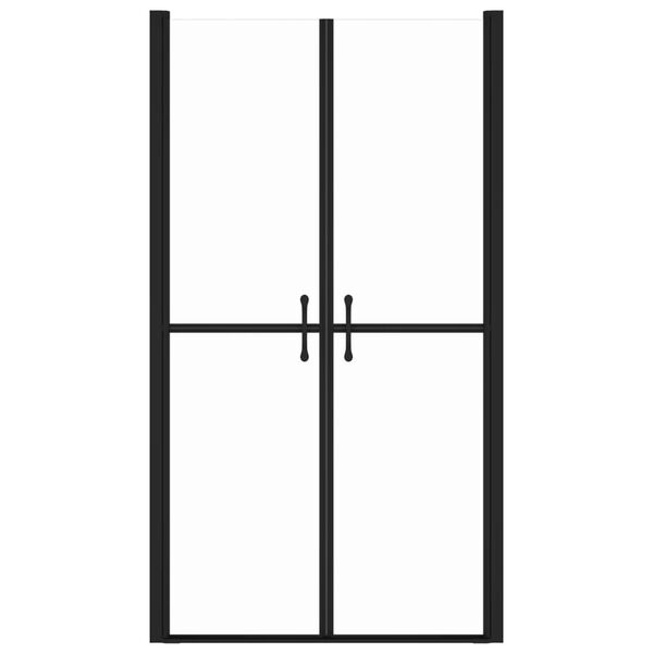 vidaXL Sprchové dveře čiré ESG (88–91) x 190 cm