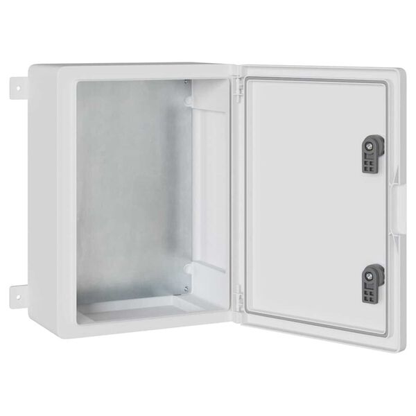 vidaXL Ovl&aacute;dac&iacute; skř&iacute;ň &Scaron;ed&aacute; 47 x 20 x 60 cm ABS plast