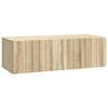 vidaXL N&aacute;stěnn&aacute; TV skř&iacute;ň 98 x 41 x 30 cm Dub sonoma Kompozitn&iacute; dřevo