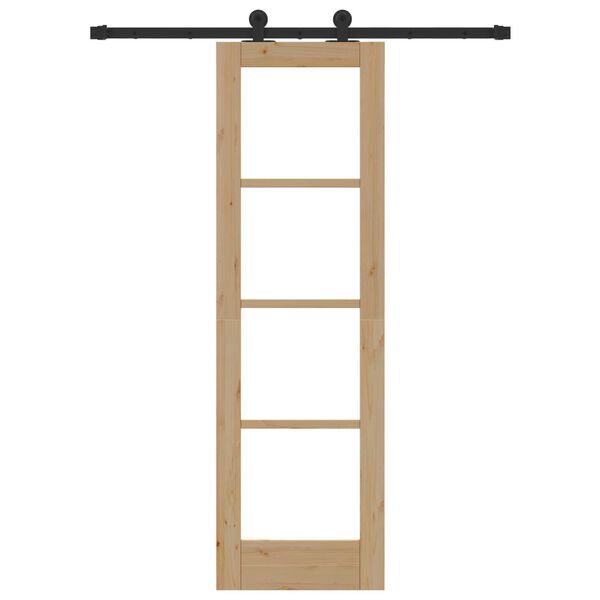 vidaXL Posuvné dveře ORKDAL Přírodní 61 x 198,5 cm