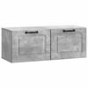 vidaXL N&aacute;stěnn&aacute; TV skř&iacute;ň N&aacute;stěnn&yacute; Betonově &scaron;ed&aacute; 78,5 x 31 x 30 cm