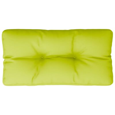 vidaXL Poduška na palety jasně zelená 80 x 40 x 12 cm textil