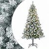 vidaXL Uměl&yacute; Skl&aacute;dac&iacute; V&aacute;nočn&iacute; Strom 120 cm 150 LED Tepl&aacute; b&iacute;l&aacute;