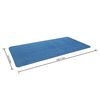 Bestway Sol&aacute;rn&iacute; plachta na baz&eacute;n Flowclear obd&eacute;ln&iacute;k 703 x 336 cm modr&aacute;