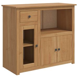 VidaXL Mikrovlnn&aacute; skř&iacute;ňka PANAMA Medov&yacute; vosk 99,5 x 44 x 86,5 cm